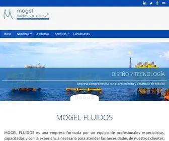 Mogel.com.mx(Mogel Fluidos) Screenshot