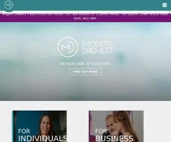 Mogersdrewett.com(Mogers Drewett Solicitors Bath) Screenshot