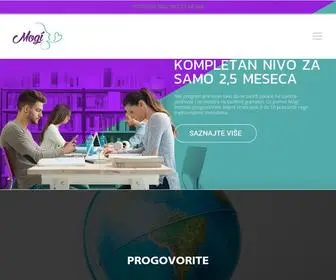 Mogi.co.rs(Kursevi Stranih Jezika) Screenshot