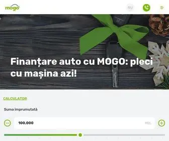 Mogo.md(Credit auto în Chișinău) Screenshot