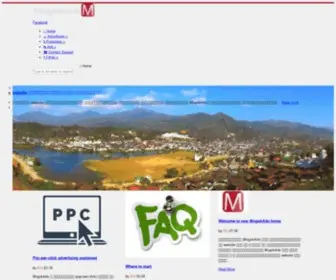 Mogokads.com(Online Advertising Network in Myanmar) Screenshot