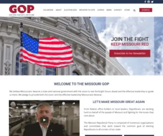 Mogop.org(Missouri Republican Party) Screenshot