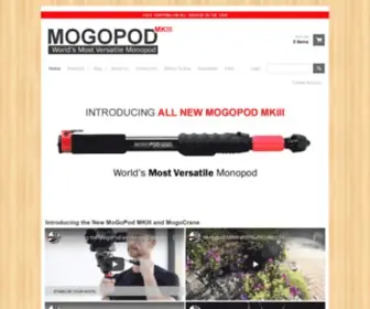 Mogopod.com(World’s Most Versatile Monopod) Screenshot