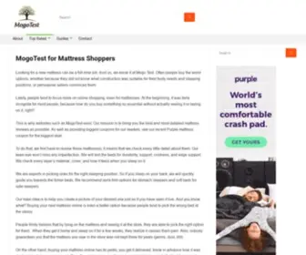 Mogotest.com(Biggest Coupons for Mattresses) Screenshot