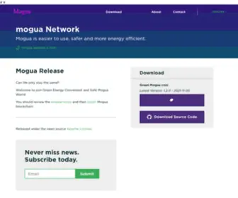 Mogua.xyz(A better blockchain and smart transaction platform which) Screenshot