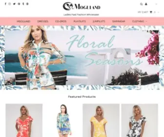 Moguland.co.uk(Ladies Fast Fashion Wholesaler) Screenshot