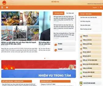Moha.gov.vn(Cổng) Screenshot