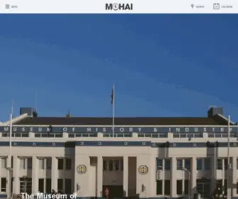 Mohai.org(Museum of History and Industry) Screenshot