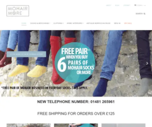 Mohairandmore.co.uk(Ladies Cashmere Knitwear) Screenshot