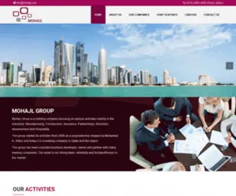 Mohajl.com(Mohajl Group) Screenshot