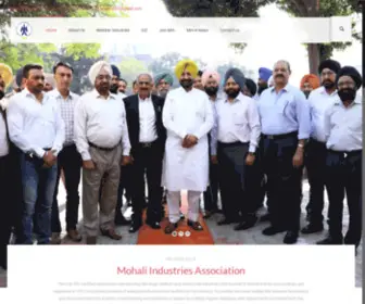 Mohaliindustries.com(Mohali Industries Association) Screenshot