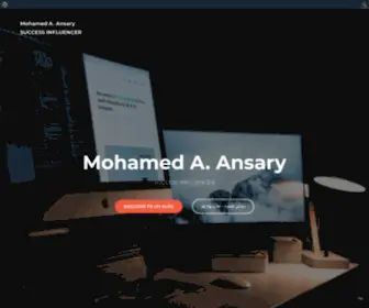 Mohamedansary.com(Mohamed Ansary) Screenshot