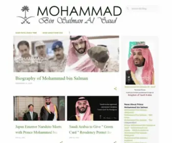 Mohammadbinsalman.com(News about Mohammed bin Salman. Breaking news) Screenshot