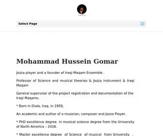 Mohammadgomar.com(محمد) Screenshot