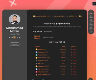 Mohammadmazen.com(محمد مازن عبد السلام) Screenshot