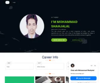 MohammadshahJalal.com(Mohammad Shahjalal) Screenshot