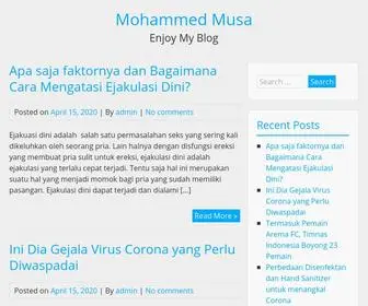 Mohammedmusa.com(Enjoy My Blog) Screenshot