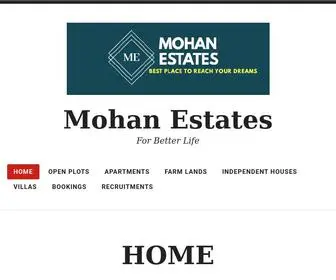 Mohanestates.com(For Better Life) Screenshot