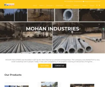 Mohanindustries.co.in(MOHAN INDUSTRIES in Ghaziabad) Screenshot