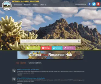 Mohave.gov(Mohave County) Screenshot