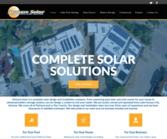 Mohavesolar.com(Mohave Solar) Screenshot