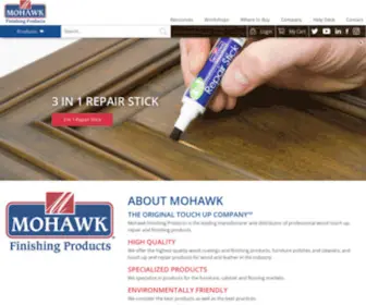 Mohawk-Finishing.com(Official Site of Mohawk Finishing Products) Screenshot
