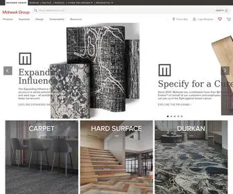 Mohawkgroup.com(Commercial Carpet & Hard Surface Flooring Solutions) Screenshot