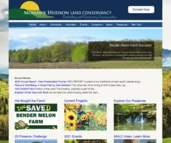 Mohawkhudson.org(Mohawk Hudson Land Conservancy) Screenshot