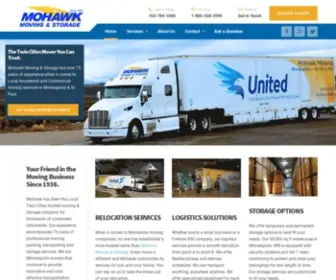 Mohawkmoving.com(Minneapolis MN Movers (#1 Local Company)) Screenshot