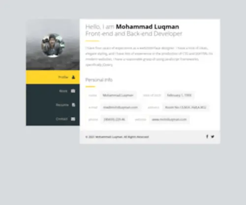 MohdluqMan.com(Mohammad Luqman Class) Screenshot