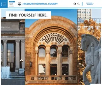 Mohistory.org(Missouri Historical Society) Screenshot