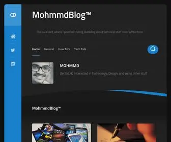 Mohmmd.com(The backyard) Screenshot