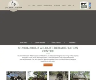 Moholoholo.co.za(Wildlife Rehabilitation Centre) Screenshot