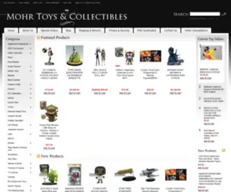 Mohr-Toys.com(Collector Dolls) Screenshot