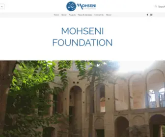 Mohsenifoundation.org(Mohseni Foundation) Screenshot