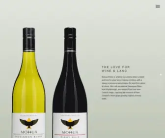 Mohuawines.co.nz(Mohua Wines) Screenshot