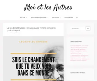 Moi-ET-Les-Autres.com(Moi et les Autres) Screenshot