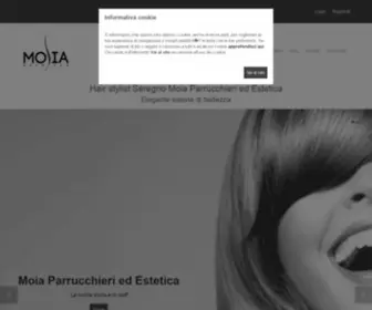 Moiaparrucchieri.com(Hair stylist Seregno Moia Parrucchieri ed Estetica) Screenshot