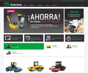 Moicano.com(Venta y alquiler de maquinaria pesada) Screenshot