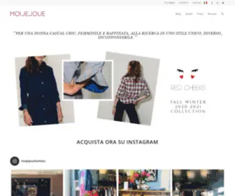 Moijejouefirenze.it(Abbigliamento donna e tendenze moda) Screenshot