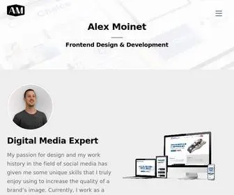 Moinetdesign.com(Digital Designer & Developer) Screenshot