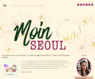 Moinseoul.com(Von Hamburg nach Seoul) Screenshot