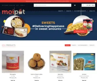 Moipot.com(Indian Sweets Online) Screenshot