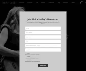 Moirasmiley.com(Moira Smiley) Screenshot