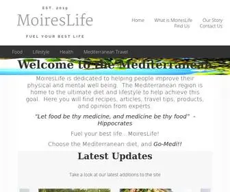 Moireslife.com(Shop our award winning olive oils moireslife) Screenshot