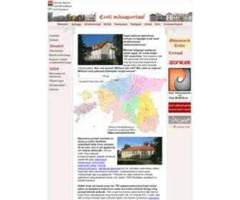 Mois.ee(Portaal "Eesti mõisad") Screenshot