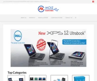 Moizcomputers.com(Moiz Computers (Since) Screenshot