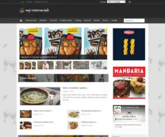 Moj-Restoran.info(Ugostiteljstvo i gastronomija) Screenshot