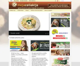 Moja-Celiakija.si(Moja Celiakija) Screenshot