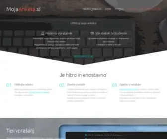 Mojaanketa.si(Online ankete) Screenshot